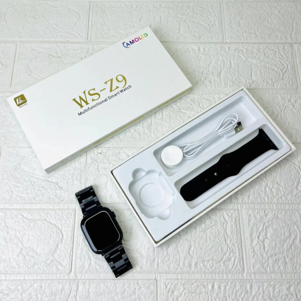 WSZ9 Max Smart Watch | Most Premium Quality | Amoled Display - Image 6